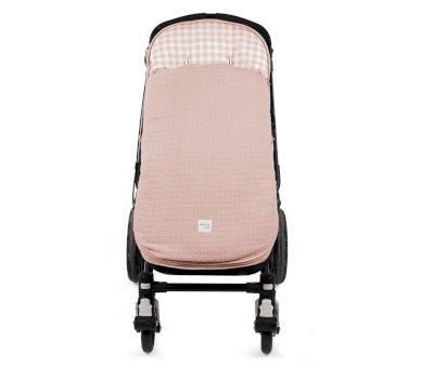 Saco Carrinho de passeio I love Vichy Rosa