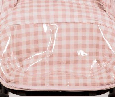 Saco Carrinho de passeio I love Vichy Rosa