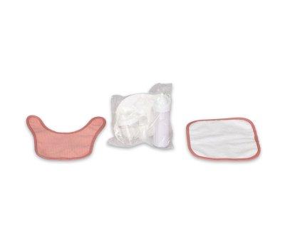 Set Pappa per Bambole Velluto Rosa