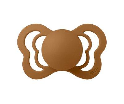 2 Chupetes BIBS Couture Haze/Caramel Silicona
