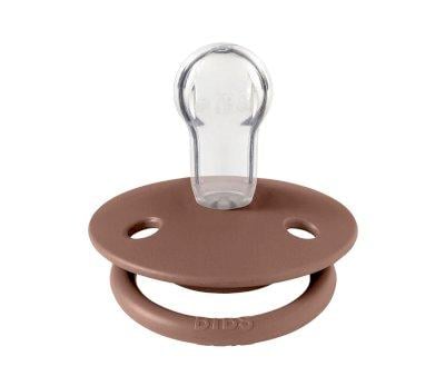 2 Chupetes BIBS De Lux Woodchuck/Blush Silicona