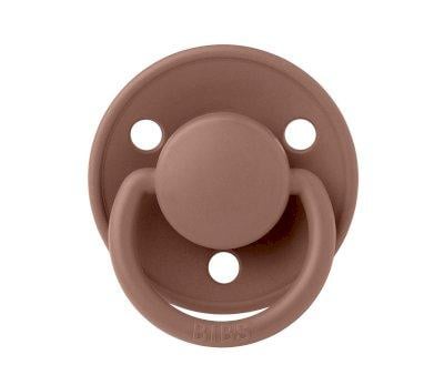 2 Chupetes BIBS De Lux Woodchuck/Blush Silicona