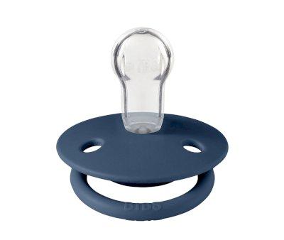 2 Chupetes BIBS De Lux Cloud/Steel Blue Silicona