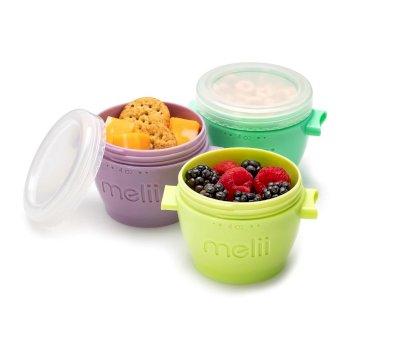 Conjunto de 4 recipientes para alimentos de 118 ml