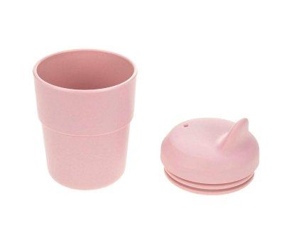 Bicchiere Beccuccio Eco Little Chums Rosa