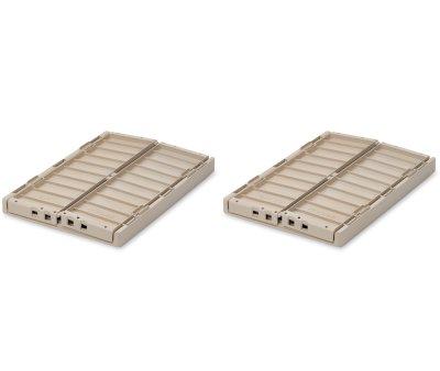 2 Caixas Organizadora Pequenas Weston Sandy