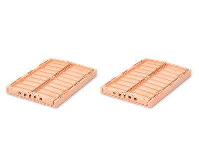 2 Caixas Organizadora Pequenas Weston Tuscany Rose