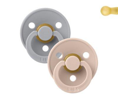 2 BIBS Pacifiers Colours Cloud/Blush