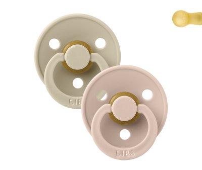 2 BIBS Pacifiers Colours Blush/Vanilla