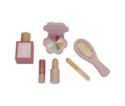 Tocador Con Set De Maquillaje Rosa Little Dutch