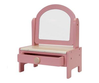 Tocador Con Set De Maquillaje Rosa Little Dutch