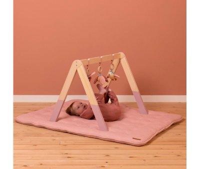 Gimnasio Infantil Madera Flores & Mariposas