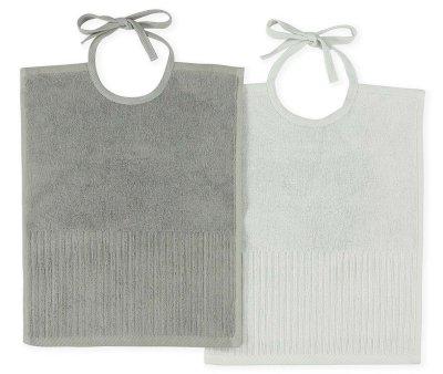 2 Baberos Algodn XL Olive