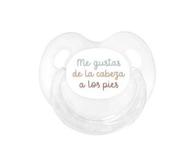 Chupete Retro Me gustas de la cabeza a los pies Colour
