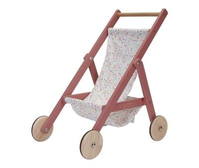 Silleta De Madera Para Muecas Rosa Oscuro
