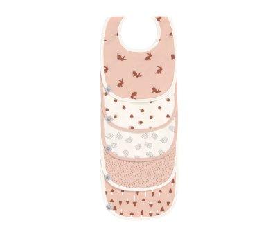 Pack 5 Bavagli Impermeabili Little Forest Rabbit