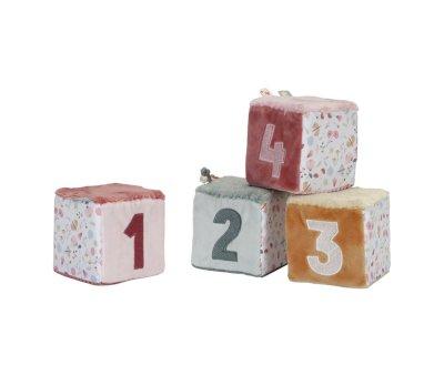 4 Cubi Morbidi Fiori e Farfalle