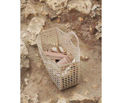Borsa Spiaggia Bloom Basket Sandy