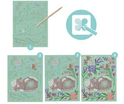 Dessins pour gratter Rencontres