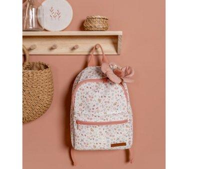 Mochila Flores y Mariposas LD Personalizable