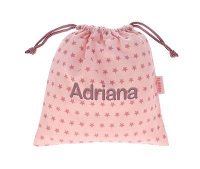 Bolsa Merienda Lyra Rosa Personalizable