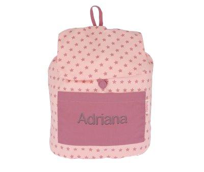 Personalised Small Pink Lyra Backpack