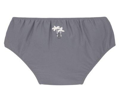 Swim Diaper Buttons Gray