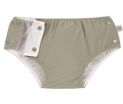 Olive Button Swim Diaper