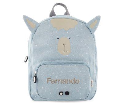 Mochila Trixie GRANDE Mr. Alpaca Personalizable