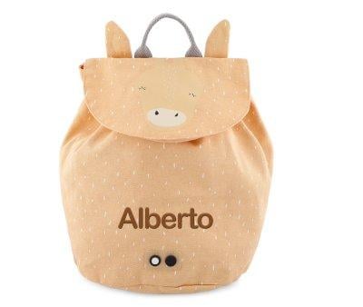 Mini Mochila Mrs. Giraffe Personalizable