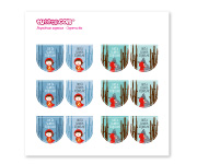 Pack Combi Cappuccetto Rosso Termoadesive+Adesive