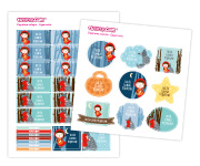 Pack Combi Cappuccetto Rosso Termoadesive+Adesive