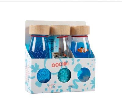 Pack 3 Sensory Bottles Serenity