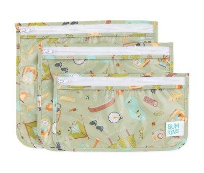 3 Bolsas Transparentes Bumkins Campers