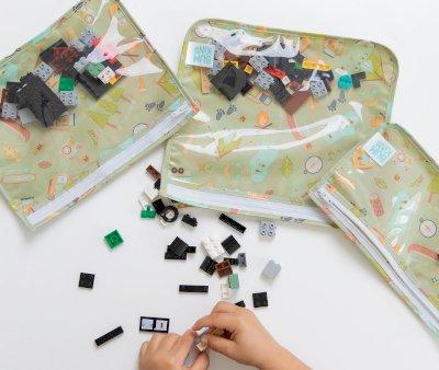 3 Bolsas Transparentes Bumkins Campers