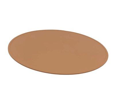 Round Brown Silicone Trivet
