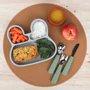 Round Brown Silicone Trivet