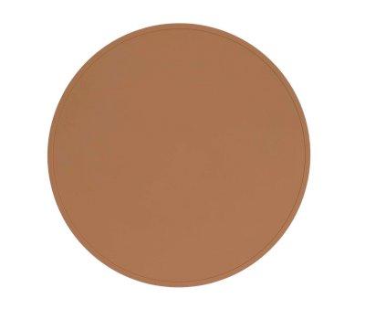 Round Brown Silicone Trivet