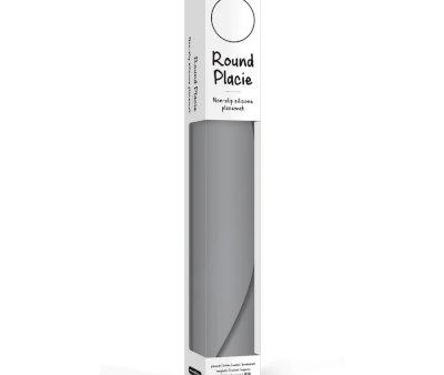 Tovaglietta Silicone Round Grey