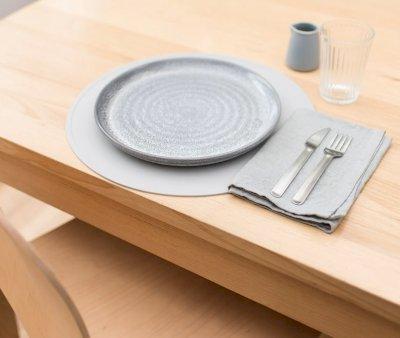 Esteira Silicone Round Grey