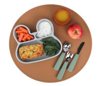 Round Brown Silicone Trivet