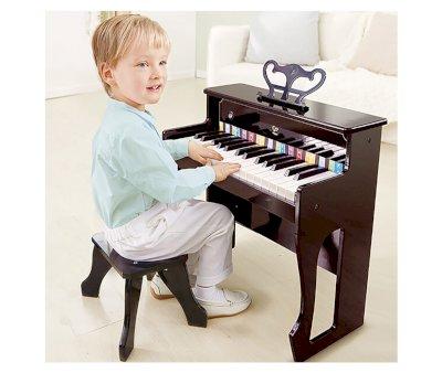 Pianoforte Verticale con Suono Dinamico Nero