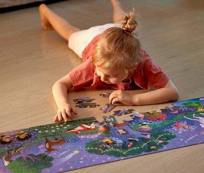 Fluorescent Magical Forest Puzzle