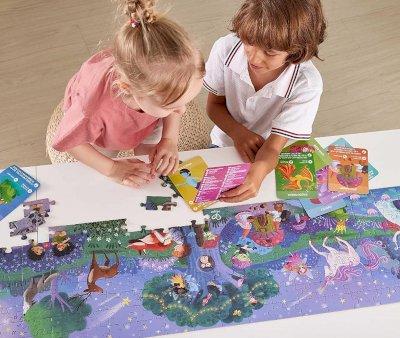 Fluorescent Magical Forest Puzzle