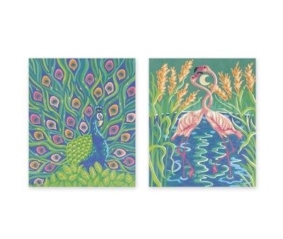 Painting By Numbers Fabulous Birds