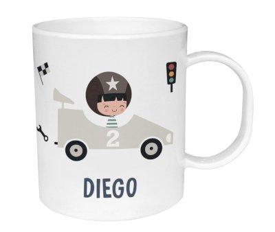 Taza de Plstico Personalizada Speed Racers