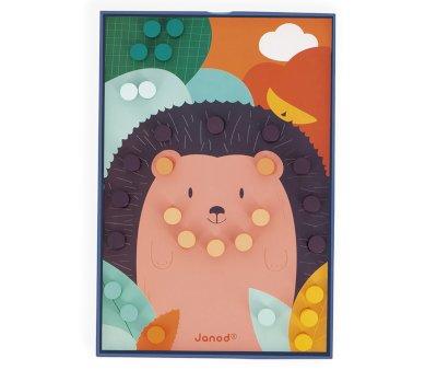 Mosaques d'animaux en bois