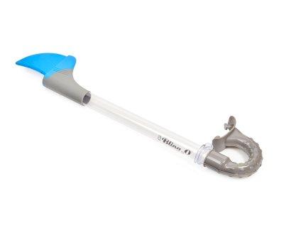 Tubo Snorkel Shark Bite Shark Fin Misty Blue