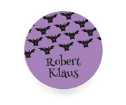Pack of 3 Personalisable Halloween Badges