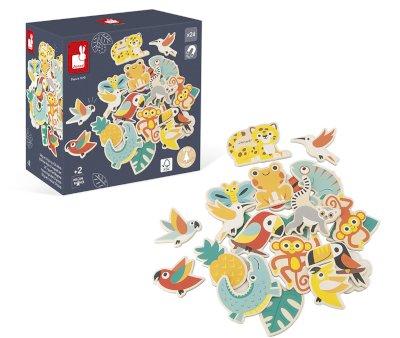 Tropical Magnets 24 Pieces